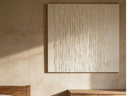 平行艺术｜不用复杂装饰，一幅画就治愈了整个家