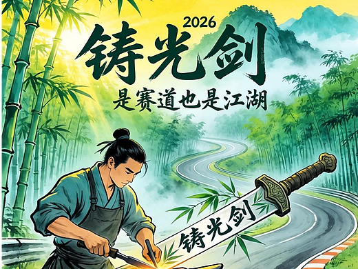 2026凯乐石莫干山跑山赛十周年纪念—【铸光剑】