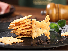 美食摄影 电商摄影 饼干烘焙拍摄 脆片