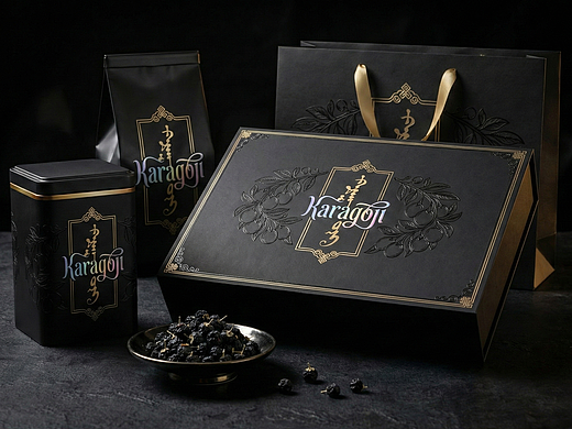 Karagoji黑枸杞｜蒙古高端农产品品牌包装设计