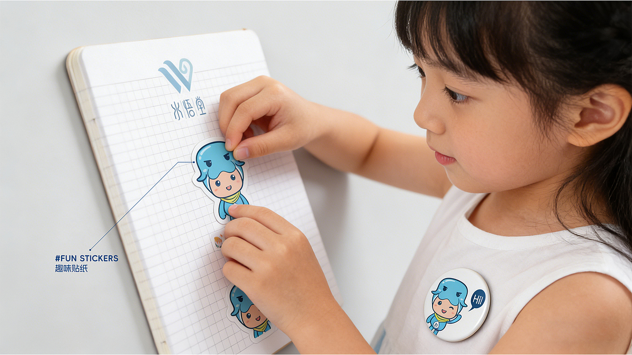 水科学科普品牌专属IP体系打造及全媒体视觉应用设计（图ZNDA1MDkwMTY0） - IP形象 - 站酷设计师黑鸟轨迹原创素材 - 站酷ZCOOL