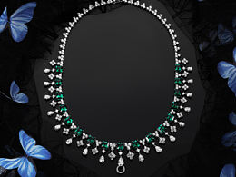 鉆石項(xiàng)鏈Ｉ黑色場景