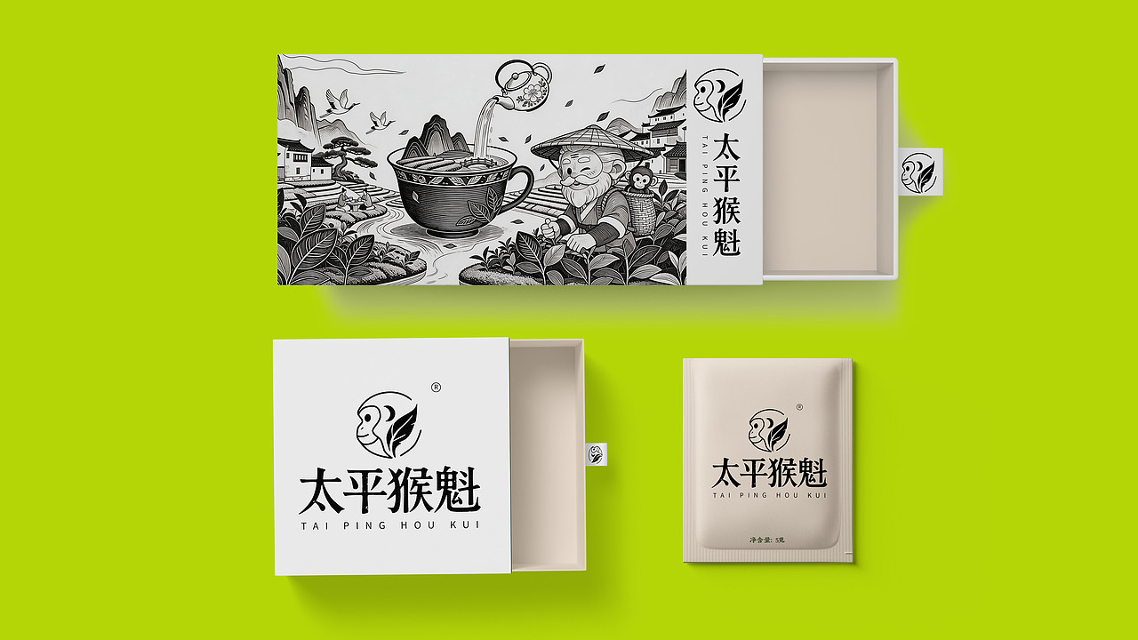 ip形象设计 | 魁叔与他的茶山天团（图ZNDA1MDkxMjEy） - IP形象 - 站酷设计师儿儿虎虎原创素材 - 站酷ZCOOL