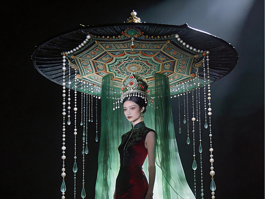 煤山之上藻井之下！时尚山西，煤山大秀！