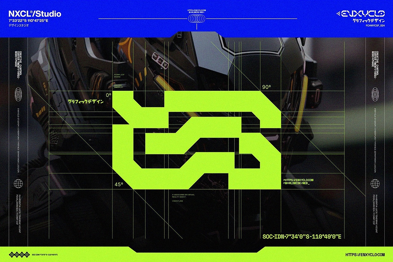 未来科幻赛博朋克机能科技海报画册标题无衬线英文字体（图ZNDA1MDk2MjAw） - 字体/字形 - 站酷设计师最西文集原创素材 - 站酷ZCOOL