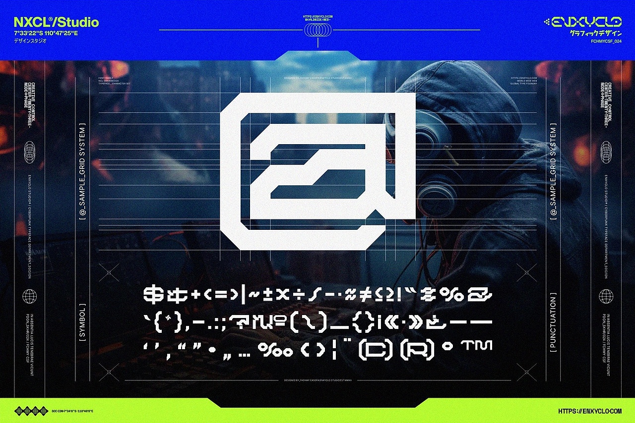 未来科幻赛博朋克机能科技海报画册标题无衬线英文字体（图ZNDA1MDk2MjQ4） - 字体/字形 - 站酷设计师最西文集原创素材 - 站酷ZCOOL