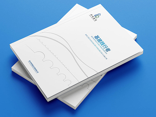 从路桥结构中生长出视觉符号——钟鸣建设工程画册设计