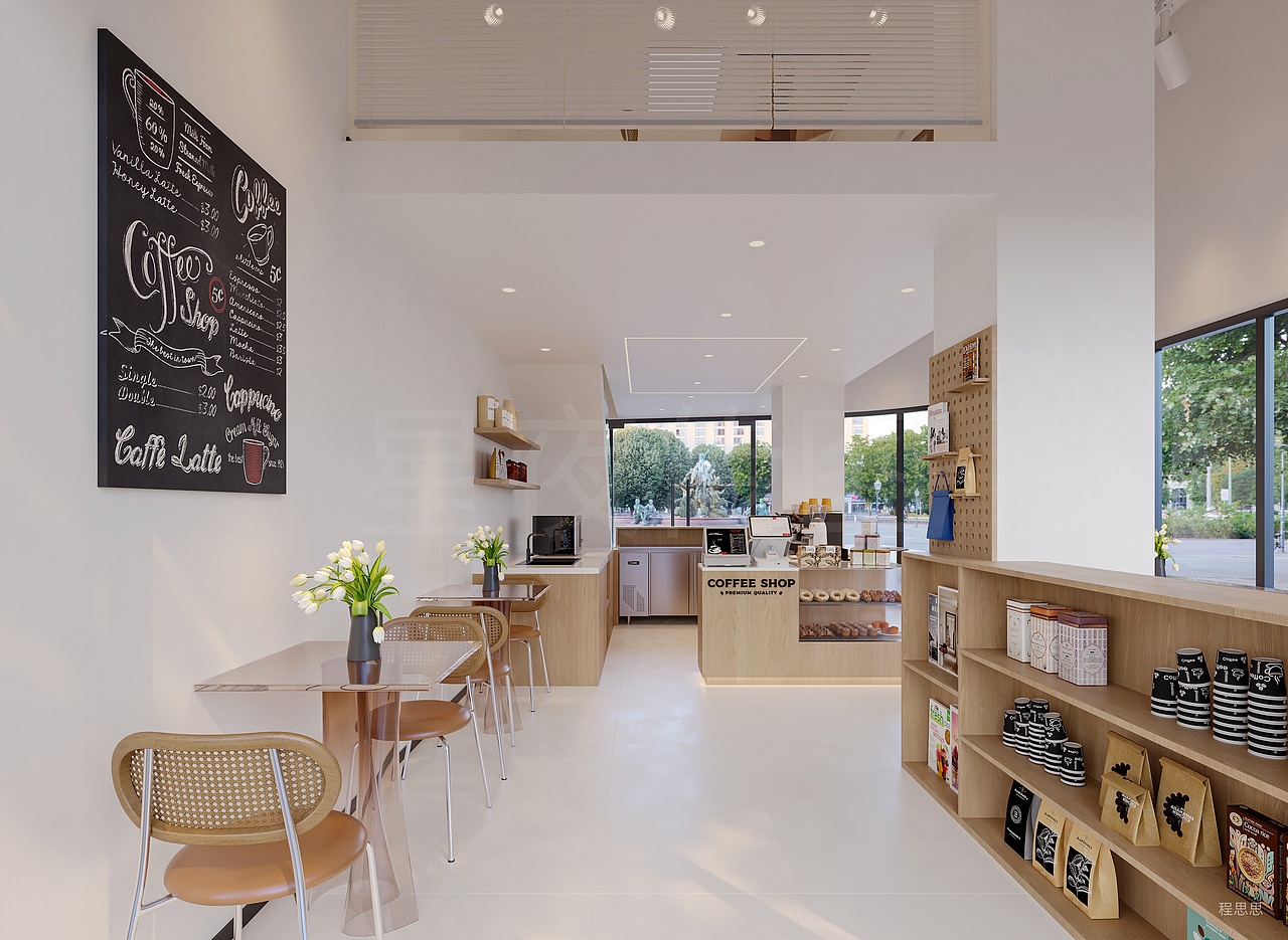 超现实氛围的咖啡馆设计（图ZNDA1MDk4OTA0） - 建筑设计 - 站酷设计师程思思c原创素材 - 站酷ZCOOL