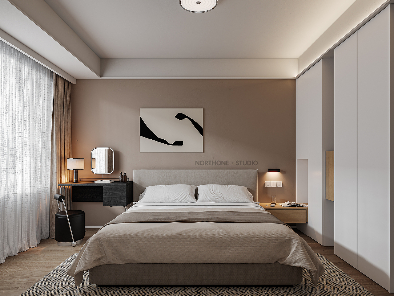 北一设计 | 黄石中乾融龙台（图ZNDA1MDk5MjYw） - 家装设计 - 站酷设计师北一设计NorthOne原创素材 - 站酷ZCOOL