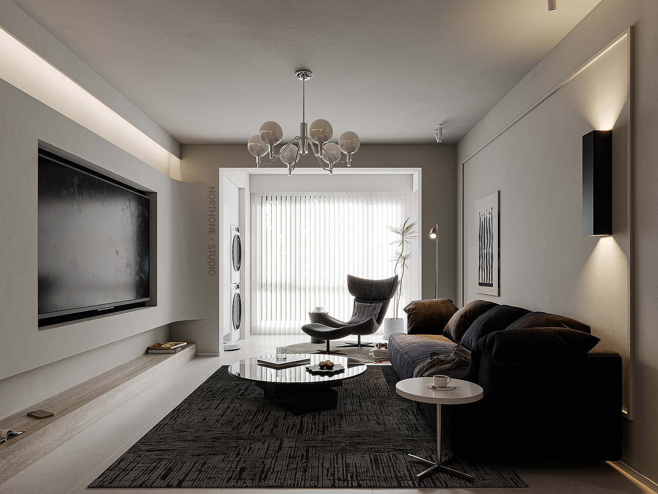 北一设计 | 黄石中乾融龙台（图ZNDA1MDk5MjM2） - 家装设计 - 站酷设计师北一设计NorthOne原创素材 - 站酷ZCOOL