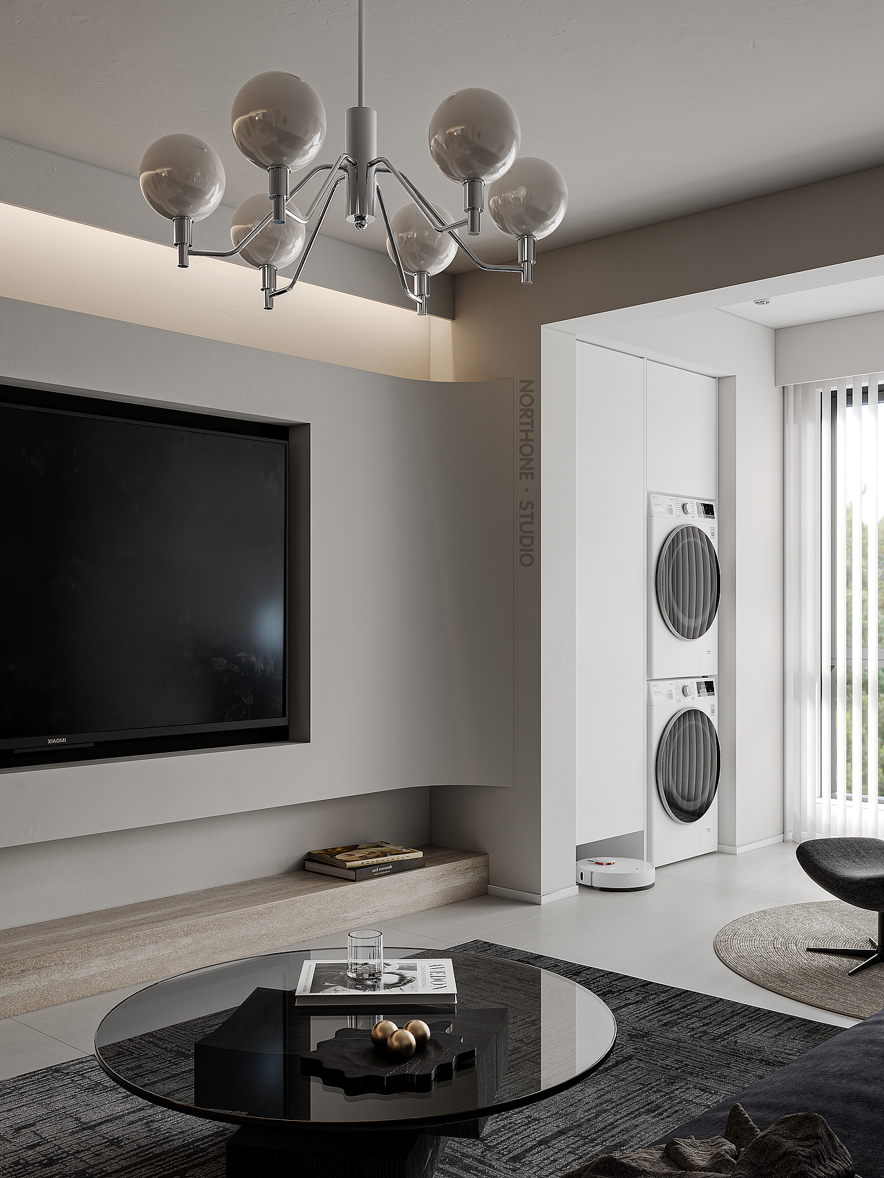 北一设计 | 黄石中乾融龙台（图ZNDA1MDk5MjMy） - 家装设计 - 站酷设计师北一设计NorthOne原创素材 - 站酷ZCOOL