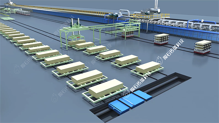 别再懵了，带你看懂发泡陶瓷生产线动画（图ZNDA1MTAxNzQ4） - 动画片 - 站酷设计师陨石三维动画阿容原创素材 - 站酷ZCOOL