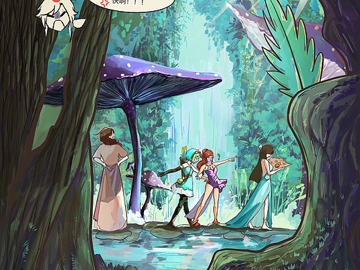 风和飞行院插画系列