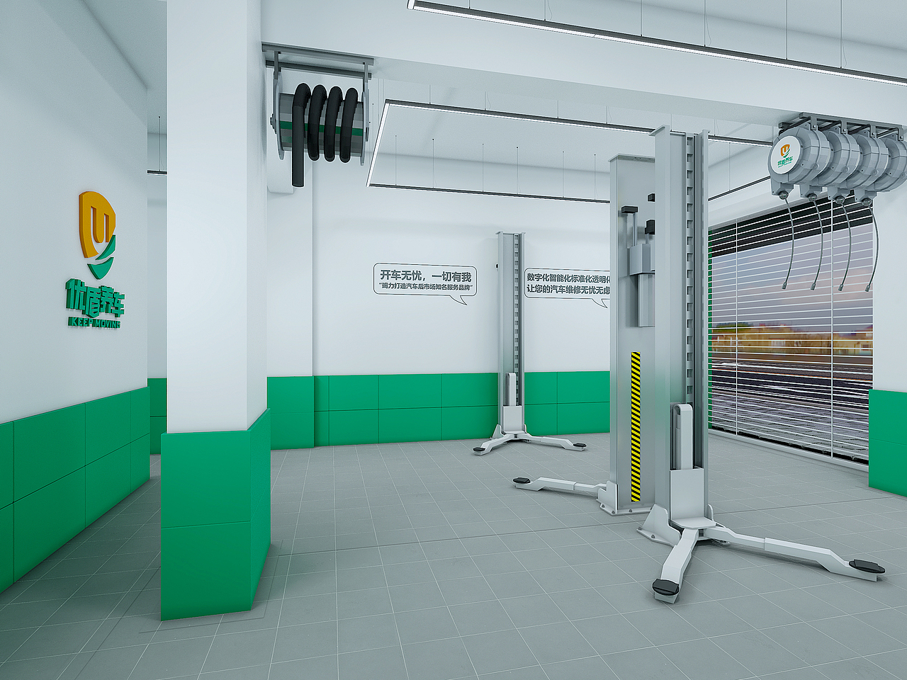 汽修厂逆袭封神✨ 百平米做高端生意，小而精才是王道（图ZNDA1MTE1NzI0） - 商业空间设计 - 站酷设计师Freak工作室原创素材 - 站酷ZCOOL