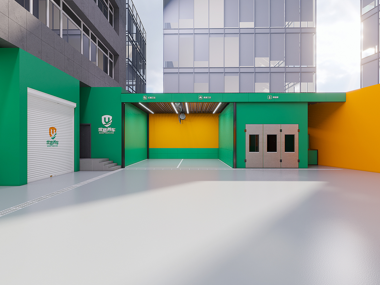 汽修厂逆袭封神✨ 百平米做高端生意，小而精才是王道（图ZNDA1MTE1NzQ0） - 商业空间设计 - 站酷设计师Freak工作室原创素材 - 站酷ZCOOL