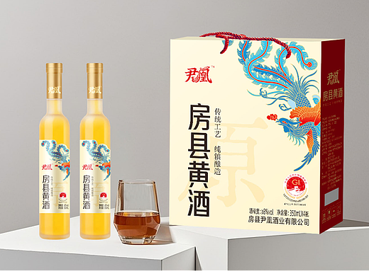 房县黄酒包装设计