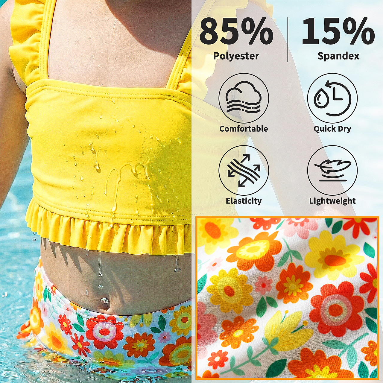 亚马逊女童比基尼套装（图ZNDA1MTIxNjE2） - AI作品 - 站酷设计师Z07327461原创素材 - 站酷ZCOOL