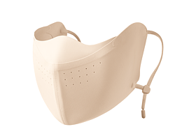  防曬帽，面罩 口罩  產(chǎn)品靜物白底展示 立體3d圖 