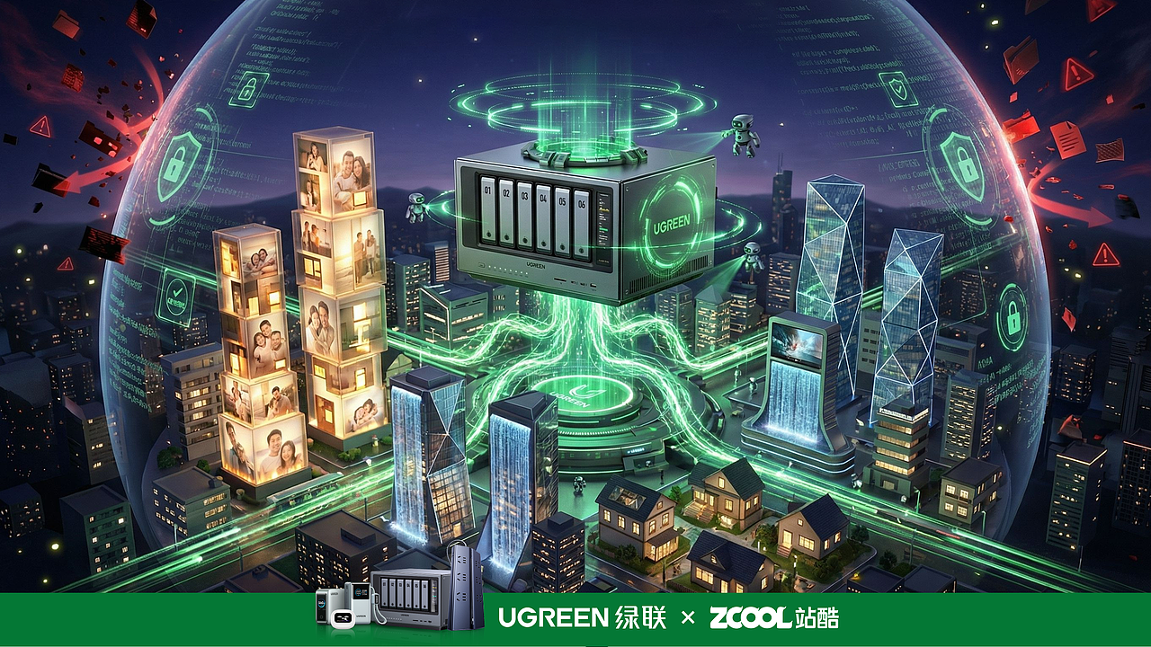 数据筑城,绿联为心(图ZNDA1MTI3MDA0) - AI作品 - 站酷设计师WYTdesign原创素材 - 站酷ZCOOL