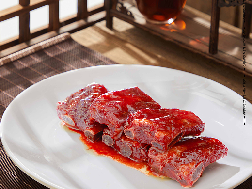 无锡特色美食酱排骨拍摄