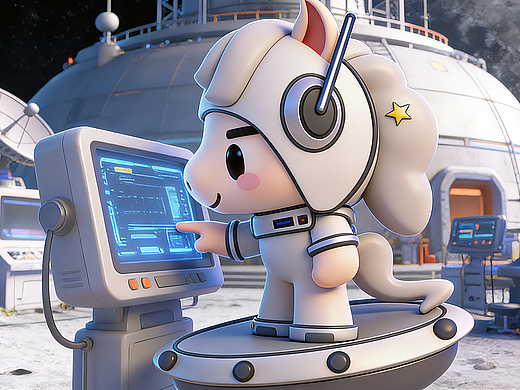 IP设计《小马嗒嗒》AIGC动画