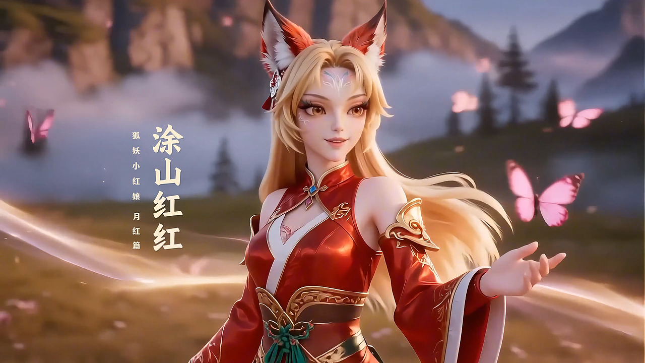 《狐妖小红娘》丨AIGC二创（图ZNDA1MTMxOTAw） - AI作品 - 站酷设计师韩莫兮原创素材 - 站酷ZCOOL