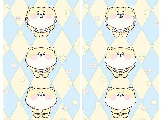 原创 Q 版萌系柴犬插画 | 手机壁纸 | 可接商单定制