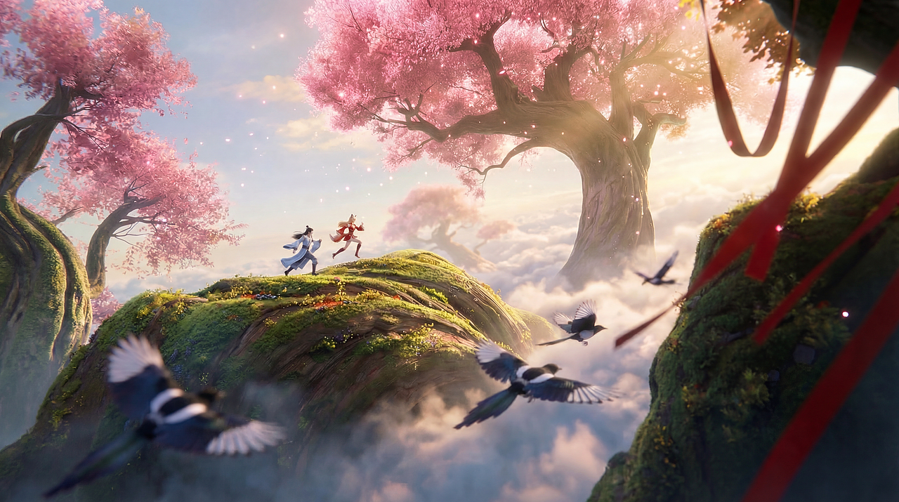 《狐妖小红娘》丨AIGC二创（图ZNDA1MTMyMDQ4） - AI作品 - 站酷设计师韩莫兮原创素材 - 站酷ZCOOL