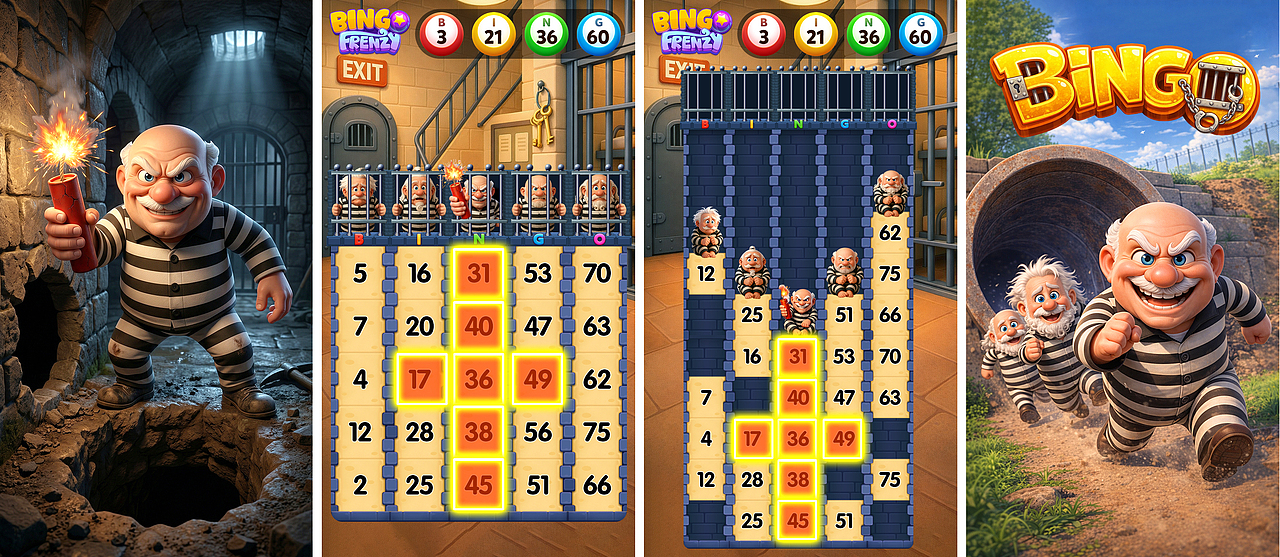 欧美休闲-买量广告-越狱主题2025（图ZNDA1MTMzMjYw） - 其他平面 - 站酷设计师monkeyliu原创素材 - 站酷ZCOOL