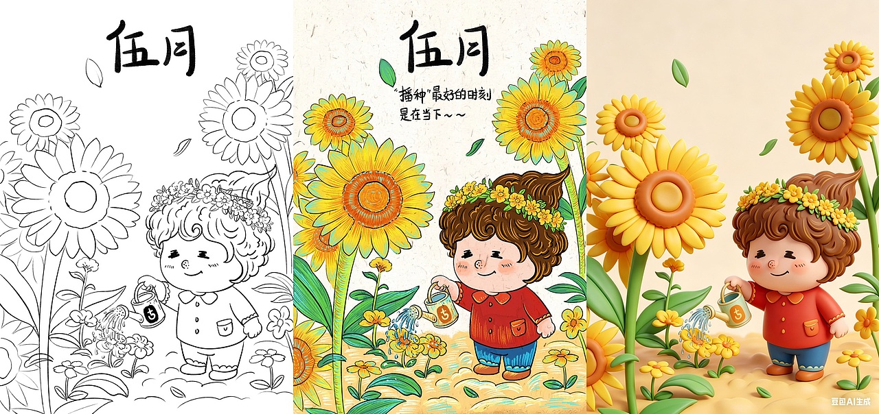 4到6月插画合集（图ZNDA1MTM4OTA0） - 商业插画 - 站酷设计师画画十口原创素材 - 站酷ZCOOL