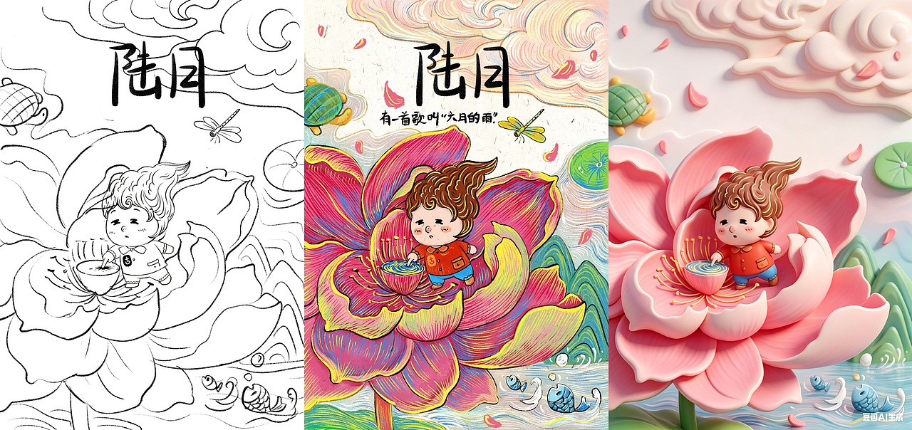 4到6月插画合集（图ZNDA1MTM4OTA4） - 商业插画 - 站酷设计师画画十口原创素材 - 站酷ZCOOL