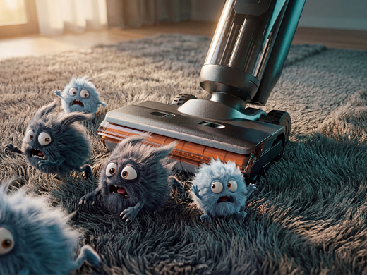 【AIGC&C4D】洗地机详情设计-附提示词