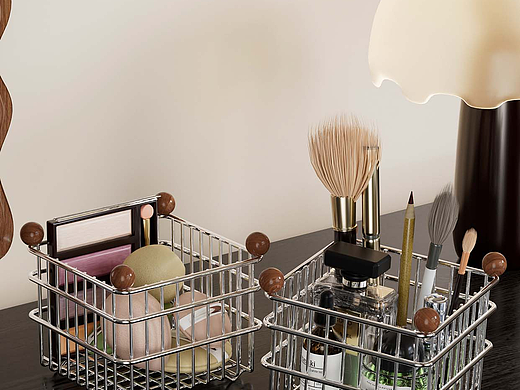 杂物篮丨家居丨3D丨C4D产品渲染 ✖