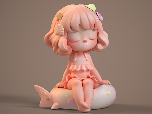 小女孩手办制作