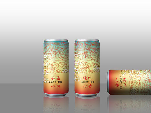 啤酒酒水罐装瓶贴包装设计