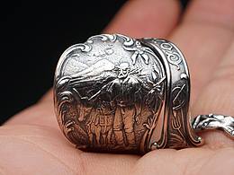 【科罗拉多州】古董银勺戒指