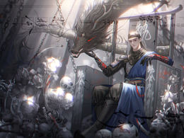 《子時錄》龍無鱗概念圖（同人）