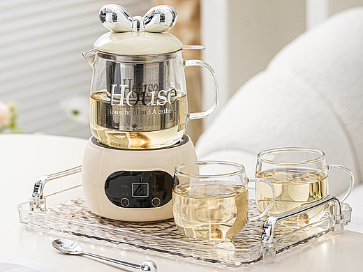 产品摄影 / 养生花茶壶套装