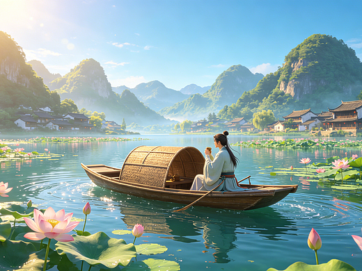 AI视频作品丨世外桃花源