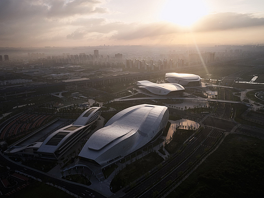 宁波奥林匹克体育中心SU模型下载