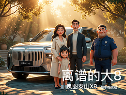 岚图泰山X8-AIGC短片《移动庭院》