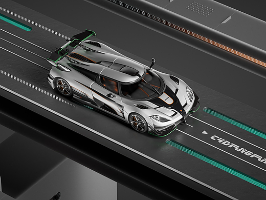 华为Magic3 至臻版 —动态C4D杨帆动态班