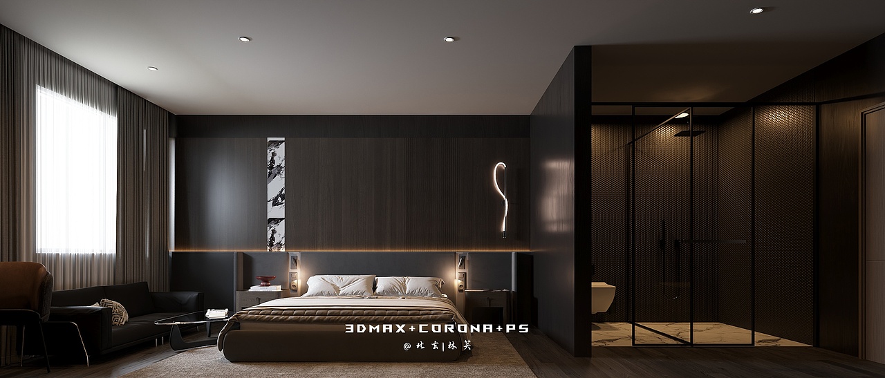 酒店里的极简奢境，每一处都戳中审美（图ZNDA1MTU1Nzg4） - 酒店餐饮设计 - 站酷设计师北玄笑笑原创素材 - 站酷ZCOOL