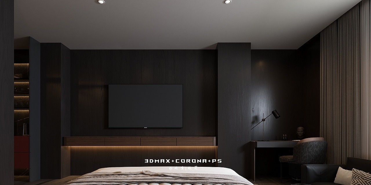 酒店里的极简奢境，每一处都戳中审美（图ZNDA1MTU1ODA0） - 酒店餐饮设计 - 站酷设计师北玄笑笑原创素材 - 站酷ZCOOL