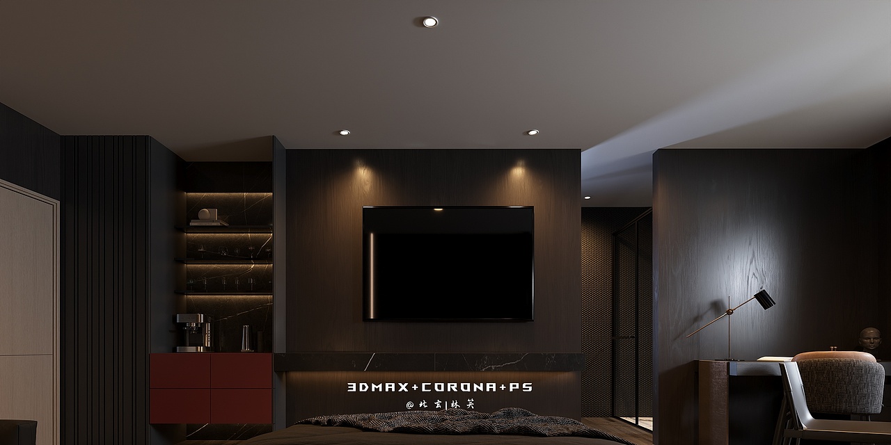 酒店里的极简奢境，每一处都戳中审美（图ZNDA1MTU1ODA4） - 酒店餐饮设计 - 站酷设计师北玄笑笑原创素材 - 站酷ZCOOL