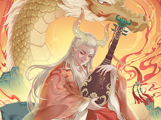 龙之九子--囚牛