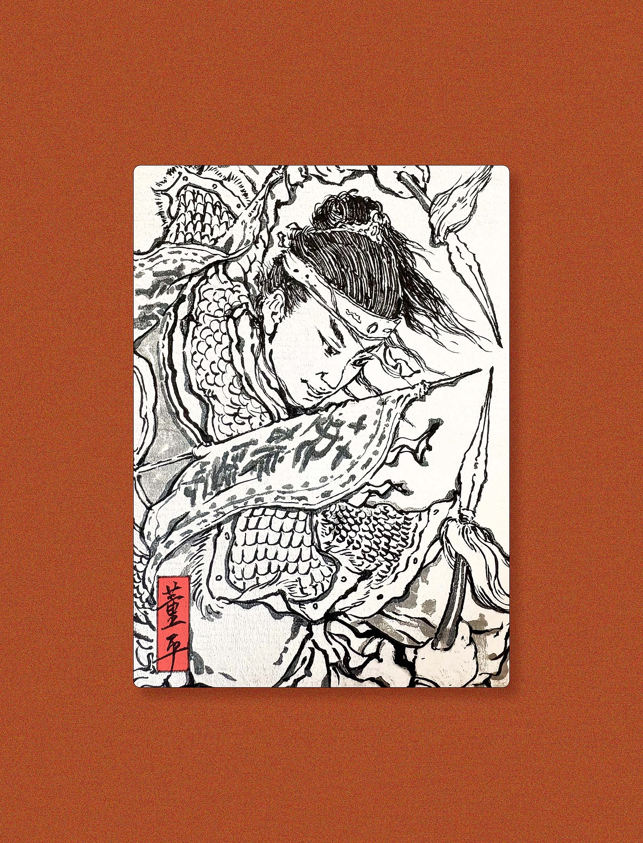 水浒三十六天罡星人物线稿（图ZNDA1MTYxNjgw） - 艺术插画 - 站酷设计师戴一呆原创素材 - 站酷ZCOOL