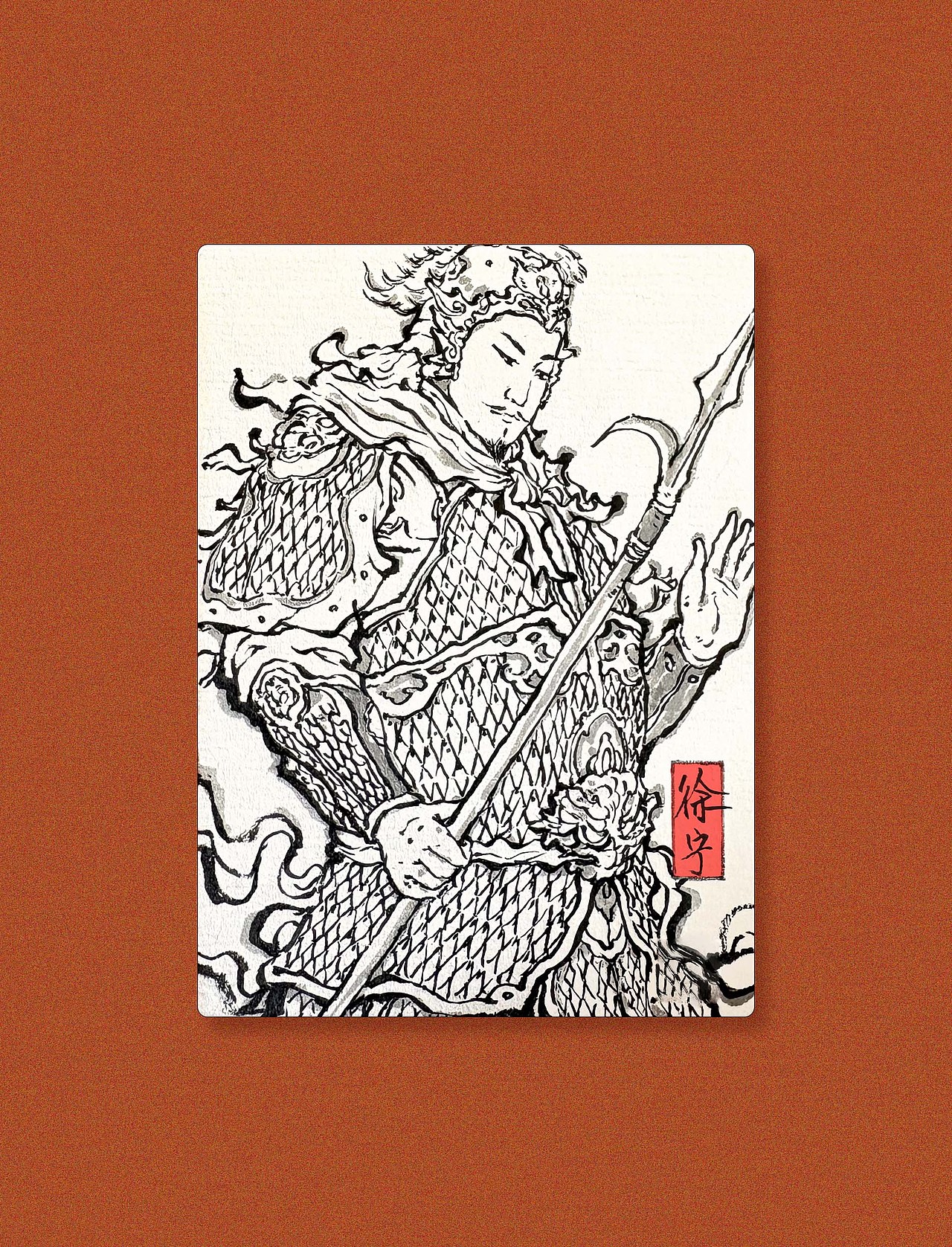 水浒三十六天罡星人物线稿（图ZNDA1MTYxNjky） - 艺术插画 - 站酷设计师戴一呆原创素材 - 站酷ZCOOL