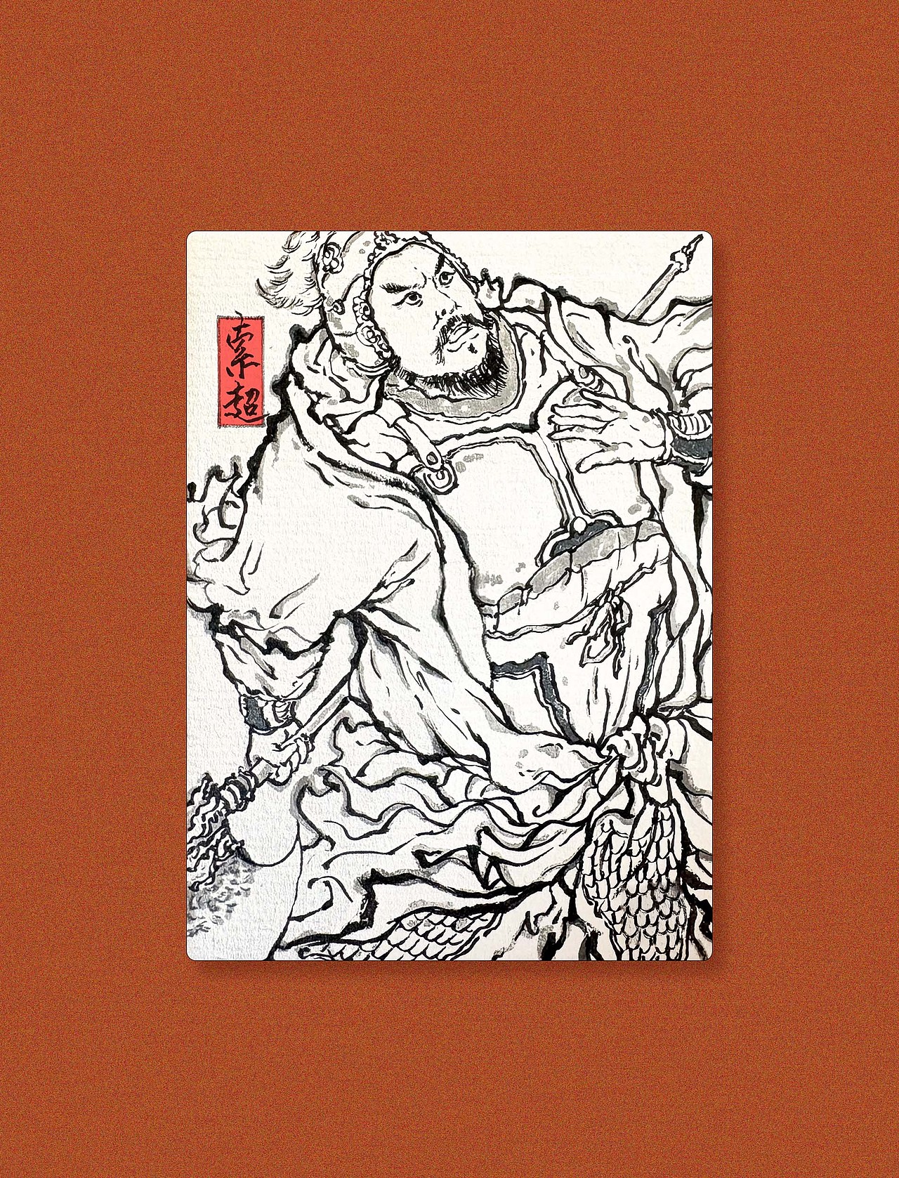 水浒三十六天罡星人物线稿（图ZNDA1MTYxNjk2） - 艺术插画 - 站酷设计师戴一呆原创素材 - 站酷ZCOOL