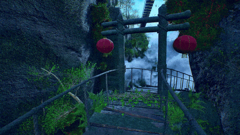 缭绕云雾仙侠古风场景动画渲染（图ZNDA1MTYyOTYw） - 短片 - 站酷设计师永恆守護視頻設計原创素材 - 站酷ZCOOL